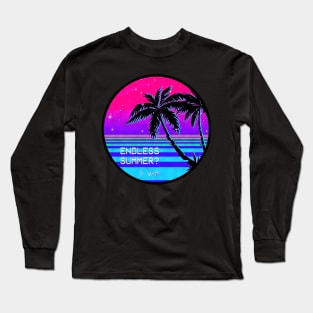 Endless Summer (Vaporwave) Long Sleeve T-Shirt